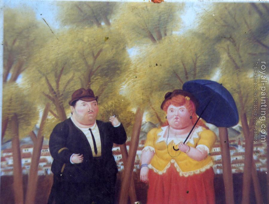 Fernando Botero : A Man And A Woman